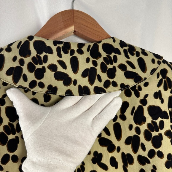 Rohe Emma Dress Pebble Print Collared Mini Dress Short Sleeve 2 US (34) Róhe NWT - Picture 14 of 16